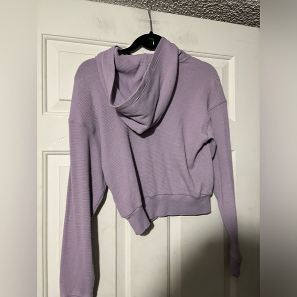 TNA waffle knit hoodie